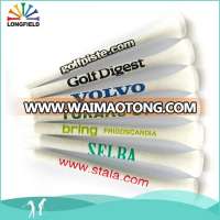 top grade customize colorful wood golf tee stock for sale